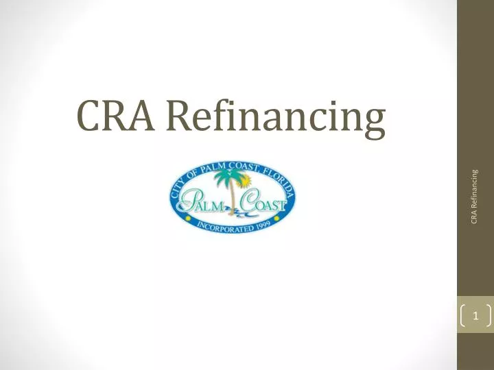 cra refinancing
