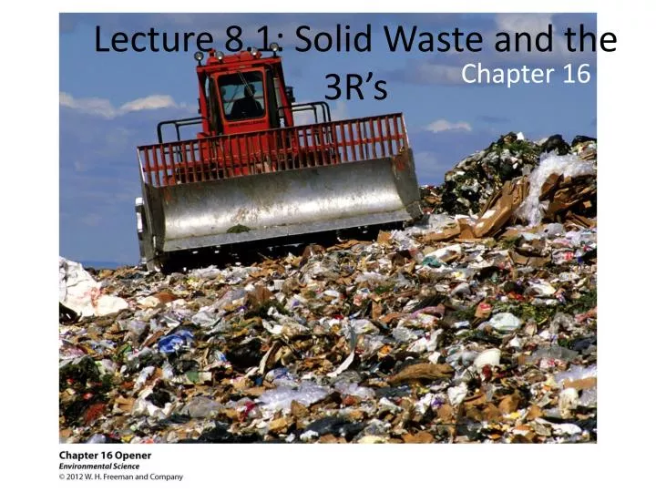 lecture 8 1 solid waste and the 3r s