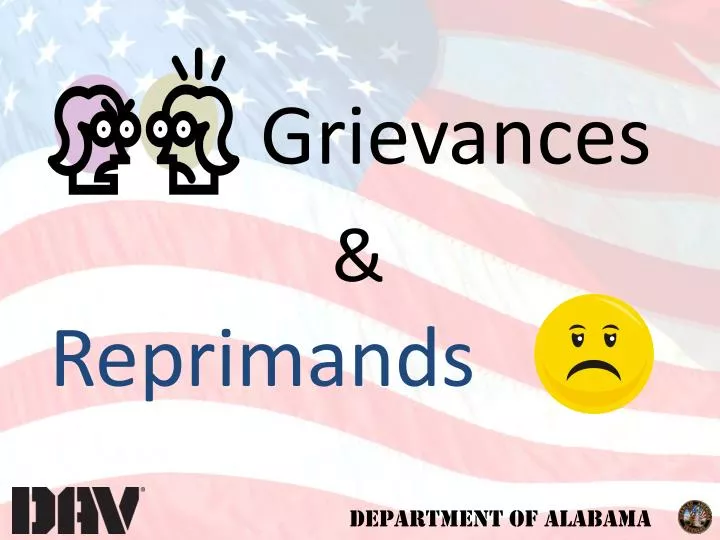 grievances