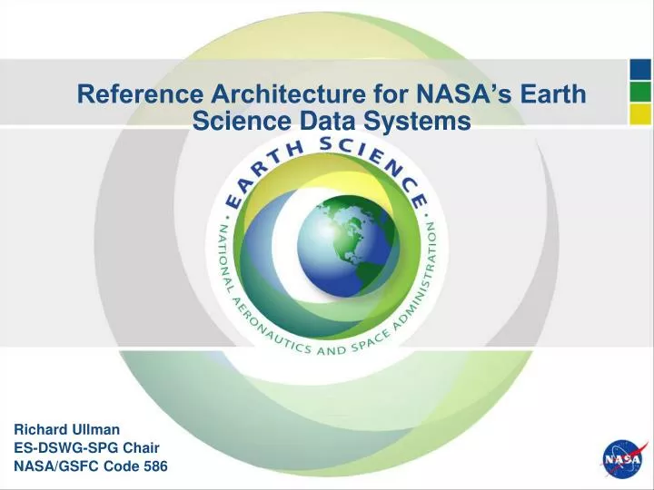 reference architecture for nasa s earth science data systems
