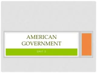 American Government