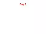 Day 2 - slide 1