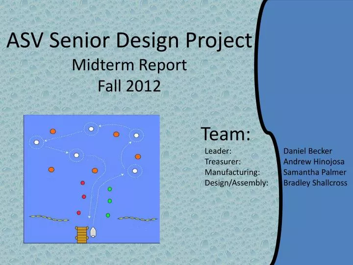 asv senior design project midterm report fall 2012