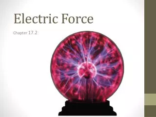 Electric Force