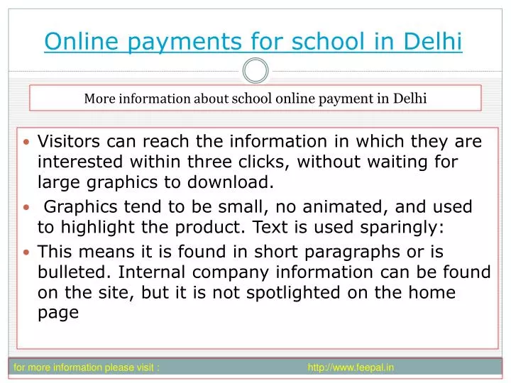 online payments for school in delhi