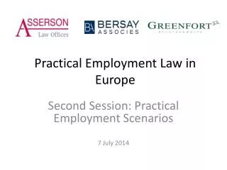 Practical Employment Law in Europe