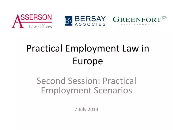 practical employment law in europe