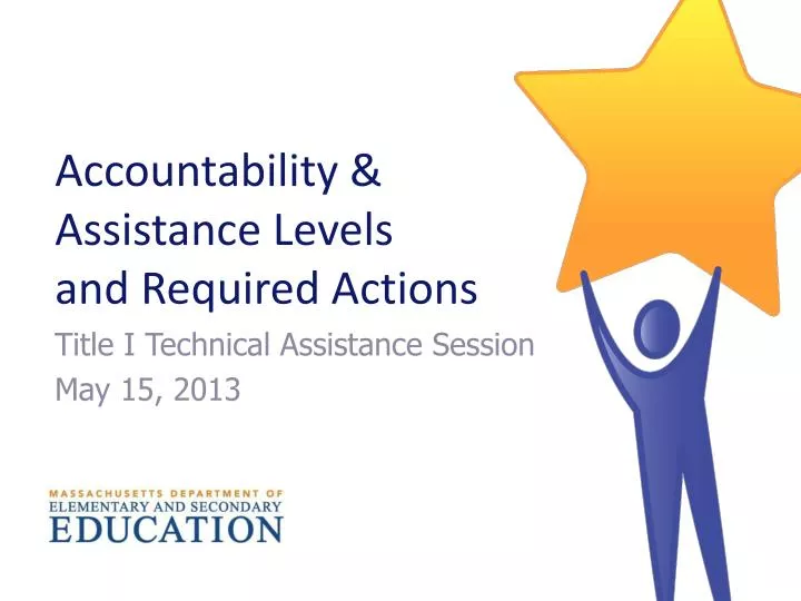 accountability assistance levels and required actions