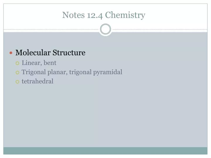 notes 12 4 chemistry
