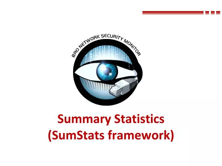 summary statistics sumstats framework