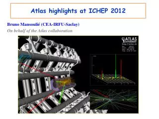 Atlas highlights at ICHEP 2012