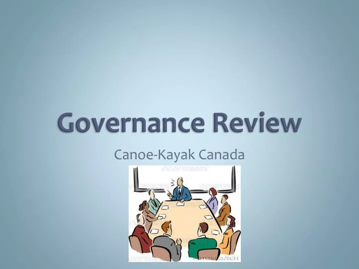 governance review