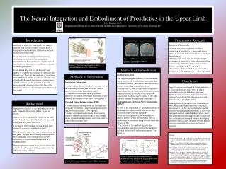 The Neural Integration and Embodiment of Prosthetics in the Upper Limb S. L. Beattie, 2013