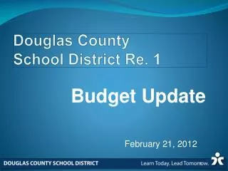 Douglas County School District Re. 1