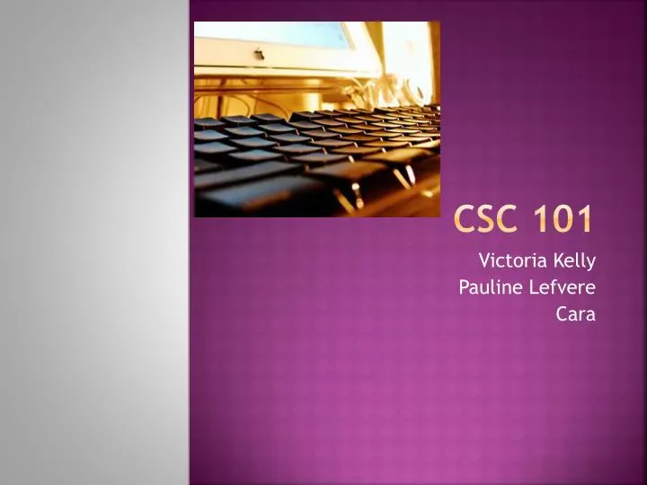 csc 101