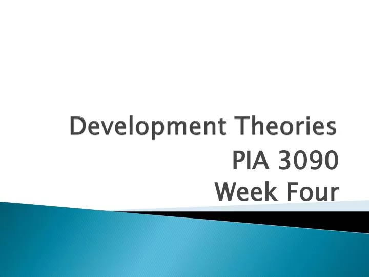 development theories