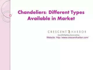 Chandeliers different types available in market