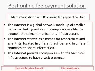 Tips for choosing the best online fee payment solution