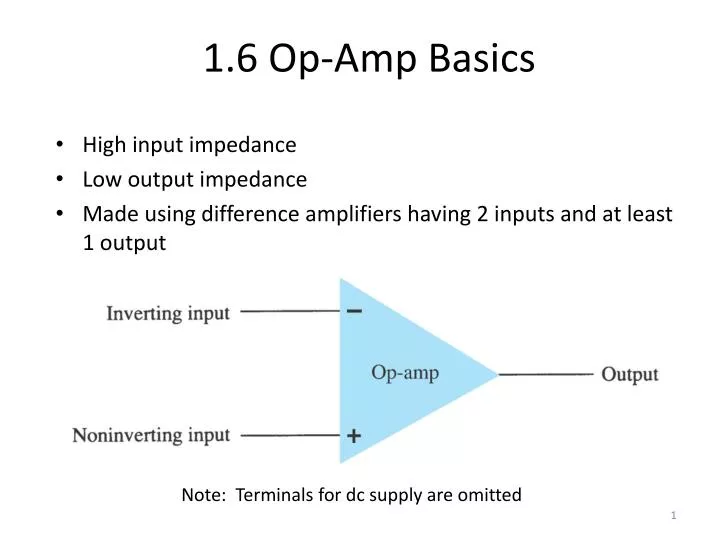 1 6 op amp basics