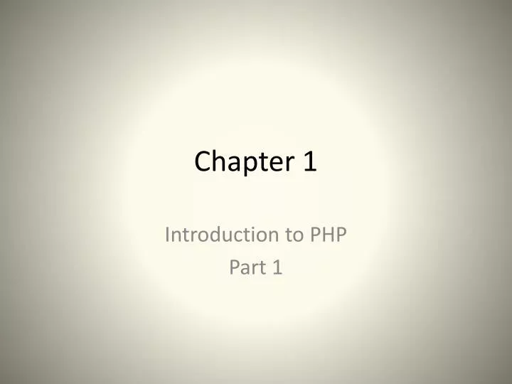 chapter 1