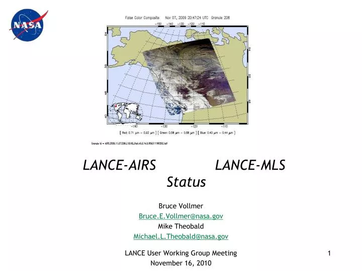 lance airs lance mls status
