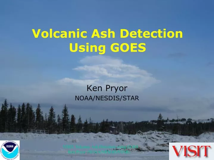 volcanic ash detection using goes
