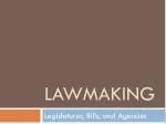 Lawmaking - slide 1
