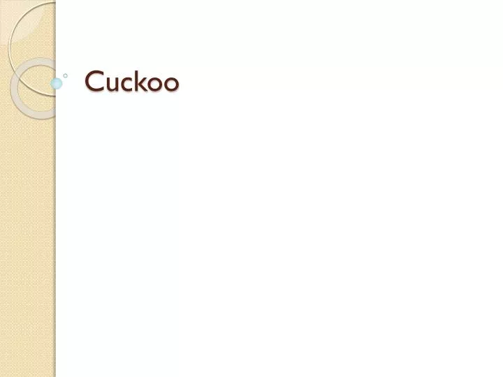cuckoo