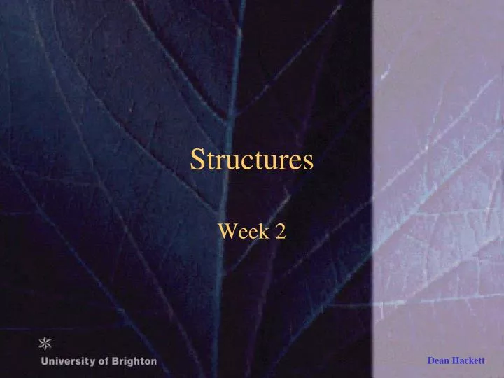 structures