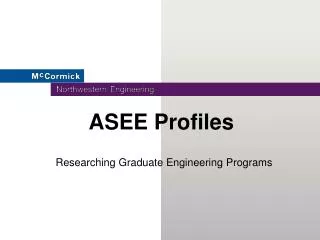 asee profiles