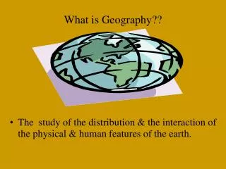 What is Geography??