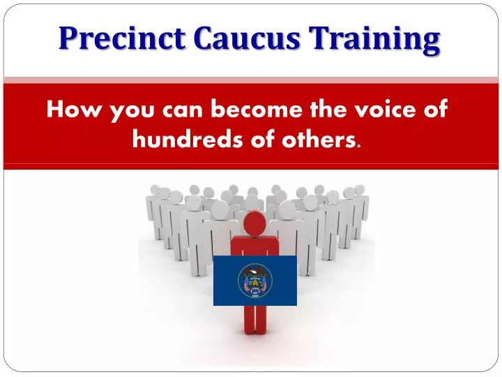 precinct caucus training