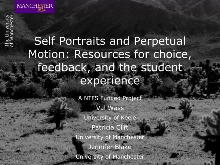 self portraits and perpetual motion resources for choice feedback and the student experience