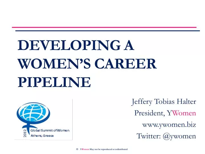 developing a women s career pipeline
