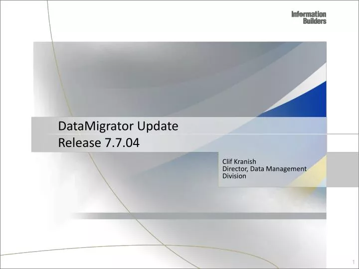 datamigrator update release 7 7 04