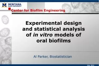 Center for Biofilm Engineering