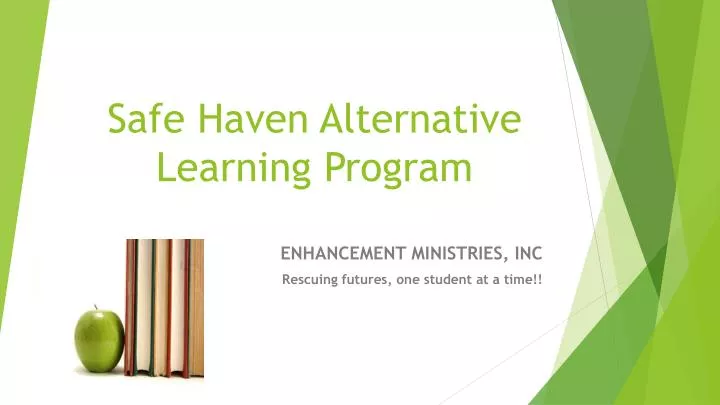safe haven alternative learning program