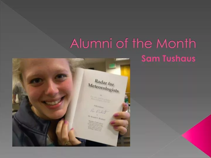 alumni of the month