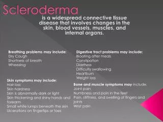 Scleroderma