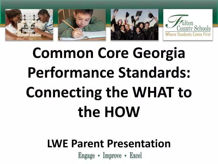 common core georgia performance standards connecting the what to the how