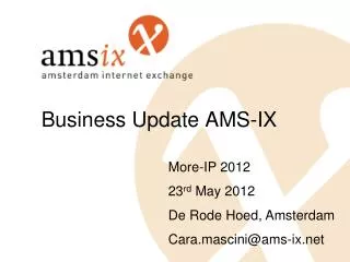 Business Update AMS-IX