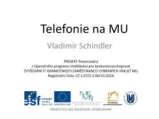 telefonie na mu