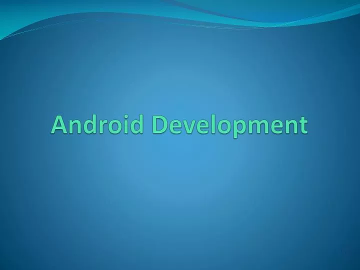 android development