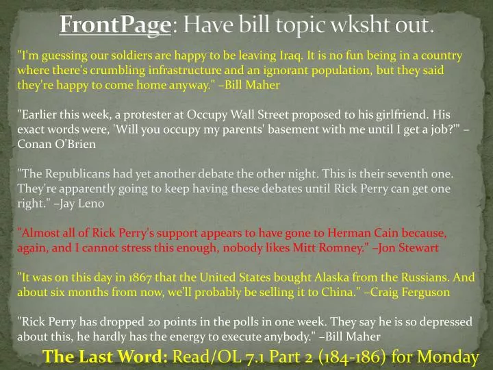 frontpage have bill topic wksht out