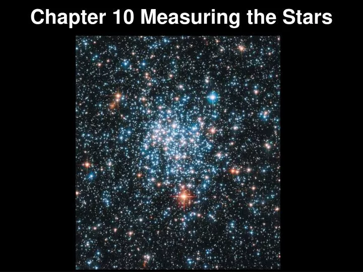 chapter 10 measuring the stars