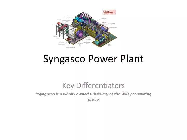 syngasco power plant