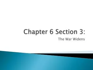 chapter 6 section 3