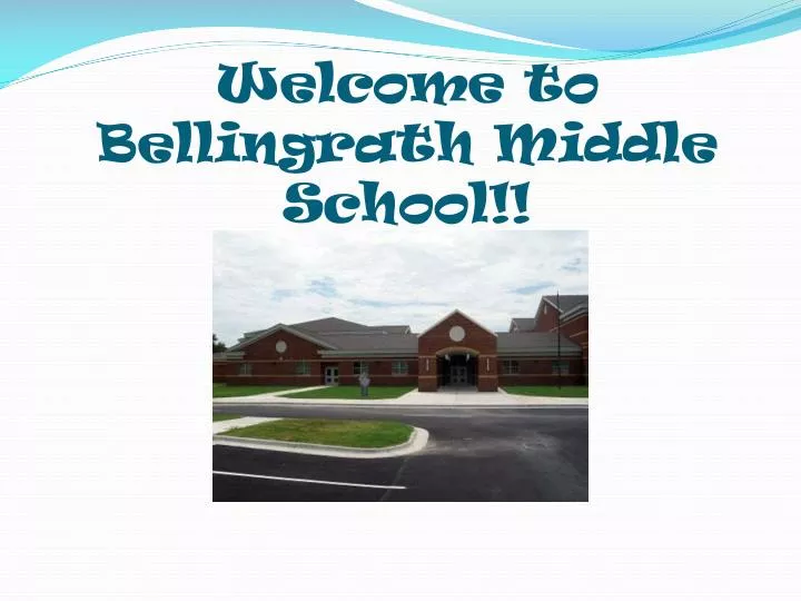 welcome to bellingrath middle school