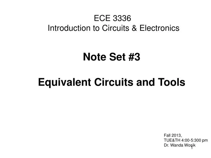 ece 3336 introduction to circuits electronics