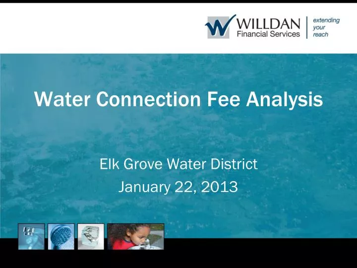 water connection fee analysis